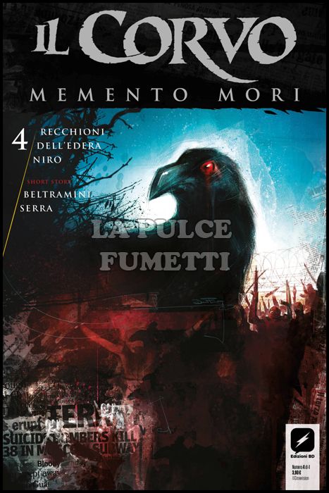 IL CORVO - MEMENTO MORI #     4 - VARIANT COVER DAVIDE FURNÒ